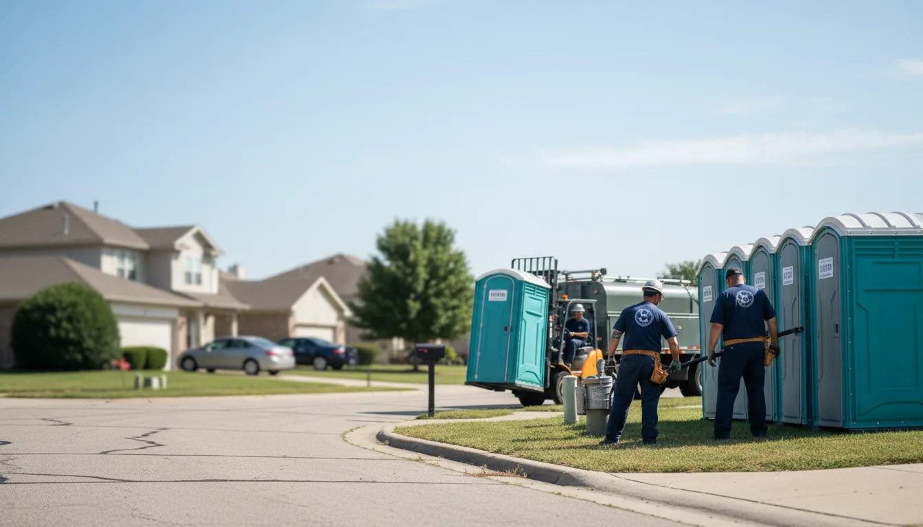 Porta Potty Rental in Brashear, TX near me